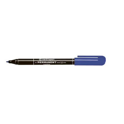 Маркер перманентний Centropen 2846 1 мм. Синій, (2846/03)