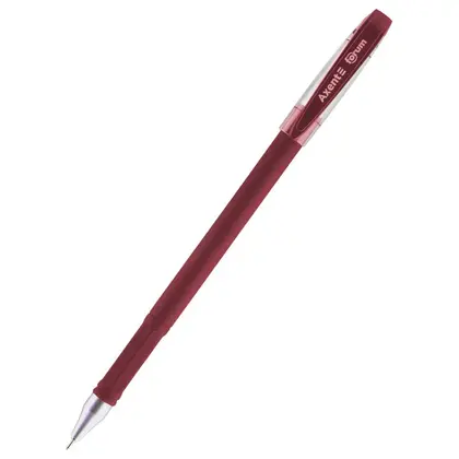 Ручка Axent гелеваяя, 0,5 мм., гелева, красная, Forum (AG1006-06-A)