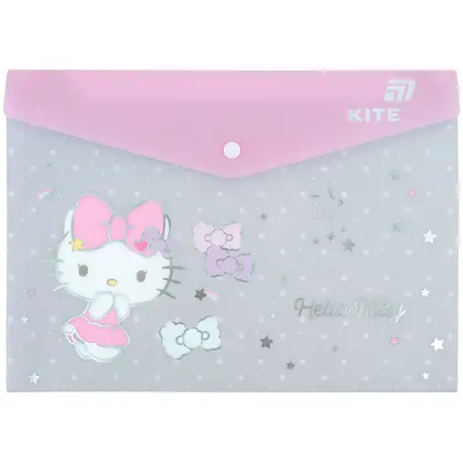 Папка на кнопці KITE А4 Hello Kitty (HK25-244-5)