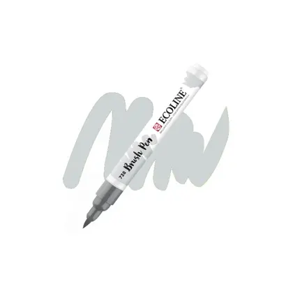 Маркер художественный акварельный Ecoline Brushpen, Ecoline, 738 Сіро-Золотой Светлый, кисть, (11507380)