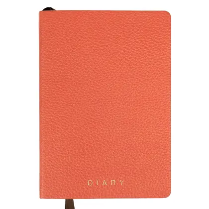 Щоденник датований LEO Planner 2027 A5, 368 сторінок Мьякий, Помаранчевий, Flow (252784)