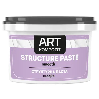 Текстурна паста ART Kompozit 300 мл., гладка Біла, (521835)