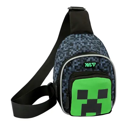 Сумка через плече YES Чорний, Minecraft (550566)