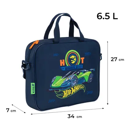 Сумка-школьная KITE, А4, 1 отделение, Hot Wheels, (HW26-589)