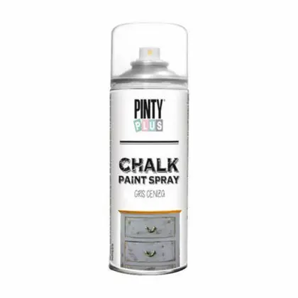 Краска в аэрозоле Chalk-finish 400 мл. на водной основе, Серый, Chalk-finish (NV100798)