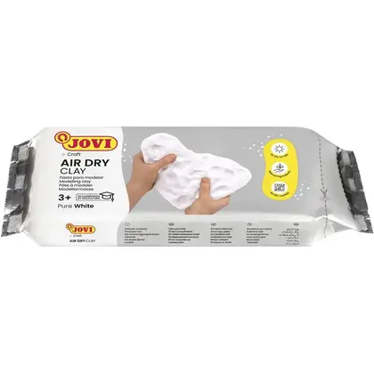 Полімерна глина самозастигаюча JOVI 1 кг. Біла, Classic (86W)