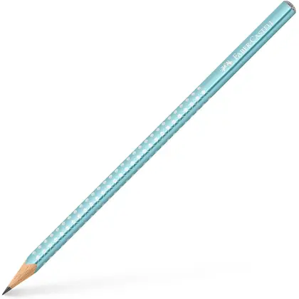 Чернографитный карандаш Faber-Castell GRIP SPARKLE, OCEAN METALLIC, (118262Р)