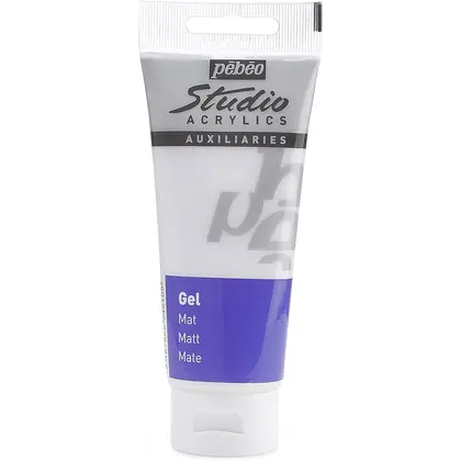 Текстурна паста Pebeo 100 мл. Матовий прозорий, (P-524210)