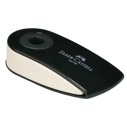Ластик Faber-Castell Sleeve mini, в пластиковому чохлі, Біла, (182410)