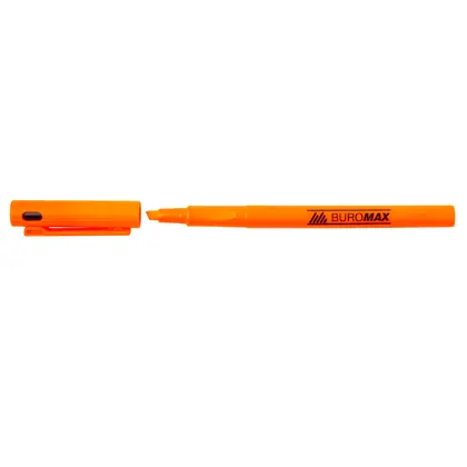 Маркер текстовидільний Buromax 1-4 мм. тонкий, Помаранчовий, (BM.8907-11)