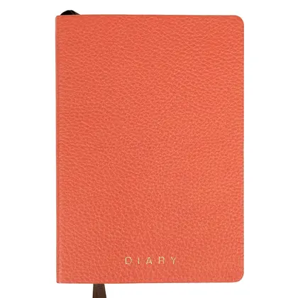 Щоденник датований LEO Planner 2027 A5, 368 сторінок Мьякий, Помаранчевий, Flow (252784)
