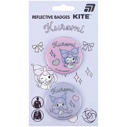 Значки KITE світловідбиваючі, Hello Kitty (HK25-107-2)