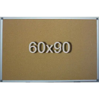Дошка коркова 60*90 см. аллюминевая рамка, (E39053)