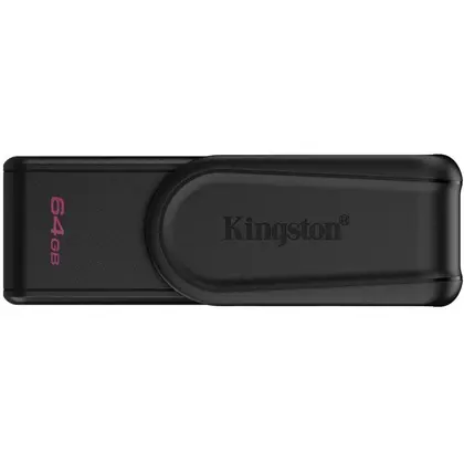 Флешка, 64 GB, USB 3.0, Чорная, (DTXS/64GB)