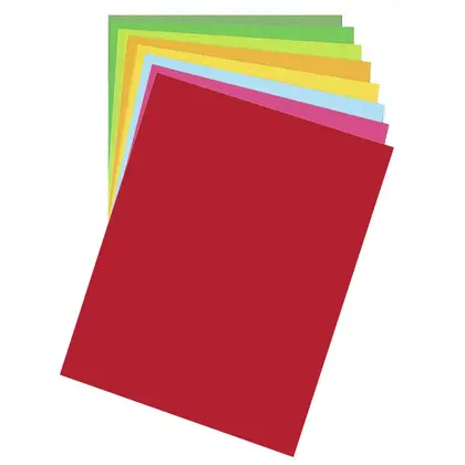 Папір для дизайну Folia Fotokarton В2, 50*70 см. 300 г/м2, №20 Яскраво-Червоний, (1686801020)