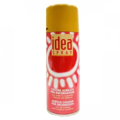 Краска в аэрозоле IDEA, 200 мл., 131 охра желтая, (6324131)