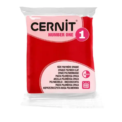 Полимерная глина Cernit Number One, 56 г., Рождественский красный (CE0900056463)