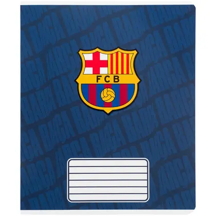 Зошит шкільний KITE 18 аркушів клітинка, FC Barcelona (BC26-236)