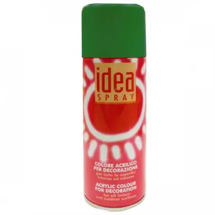 Краска в аэрозоле IDEA 200 мл. 348 виридоновый, (6324348)