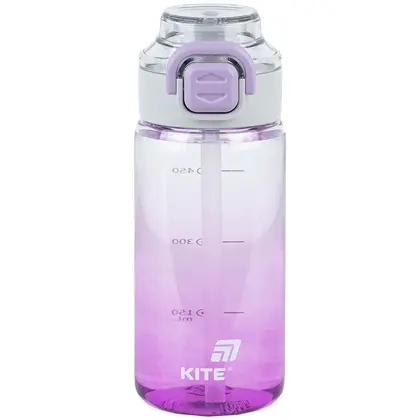Пляшечка для води KITE 600 мл. Фіолетова, (K25-1212-3)