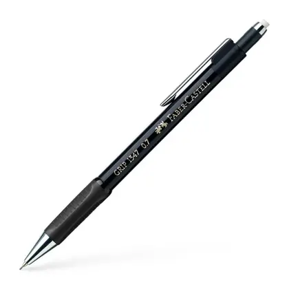 Механічний олівець Faber-Castell TK-FINE GRIP 0,7 мм. для письма, Чорний, (134799)