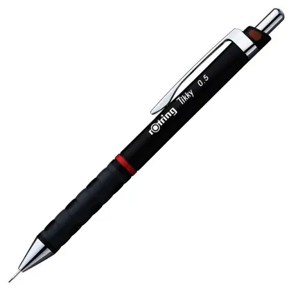 Механический карандаш Rotring, 0,5 мм, tikky, Черный, (R1904695)