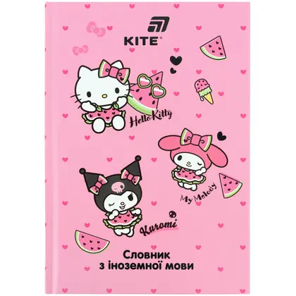 Словник для іноземних слів KITE А5, 60 аркушів Hello Kitty (HK26-407)