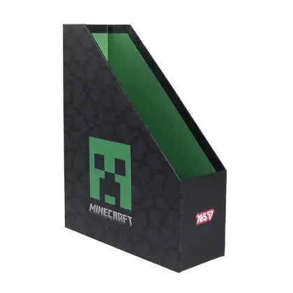 Лоток YES, А4, вертикальный, Minecraft, картон ламинированный, (708623)