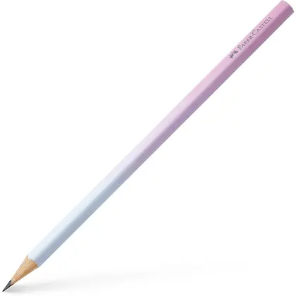 Чорнографітний олівець Faber-Castell B тригранний, BLUSHING SKY, (118402)