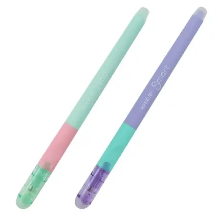 Ручка KITE гелева 0,5 мм. пиши-стирай, Синя, Smart 5 (K23-098-2)