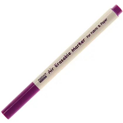 Маркер по тканині Marvy 1 мм. зникаючий, Фіолетовий, Air Erasable (4230008)