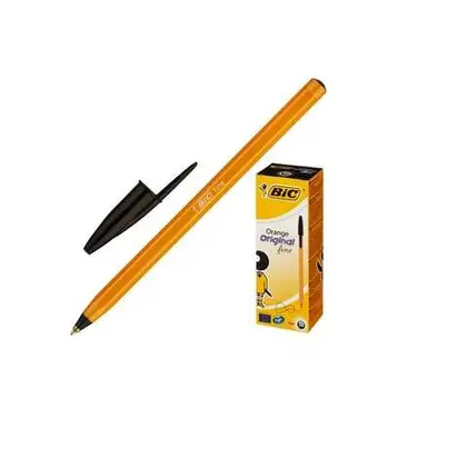 Ручка BIC шариковая, 0,3 мм., Orange, Черная, (bk1199110114)