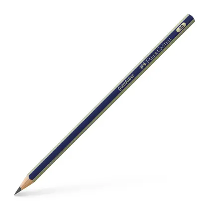 Чернографитный карандаш Faber-Castell Gold Faber, 4B, (112504)