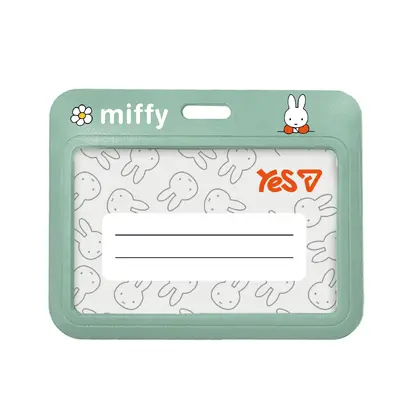 Бейдж YES 8*10 см. слайдер, Зелений, Miffy (940400)