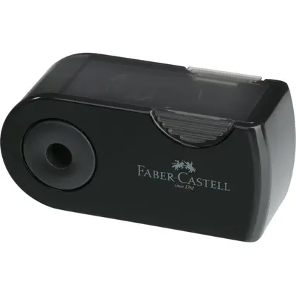 Точилка Faber-Castell 1 отвір, з контейнером Sleeve mini (182710)