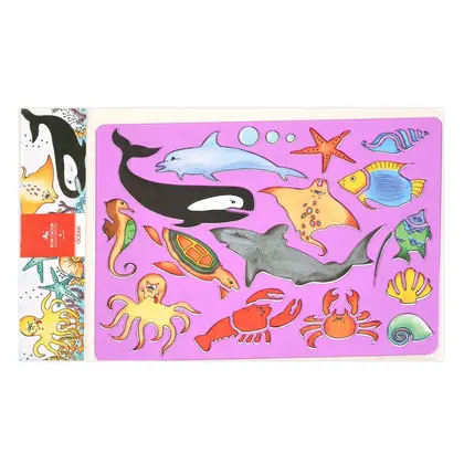 Трафарет дитячий Koh-i-noor 31*20 см. пласиковий, (9820/2)