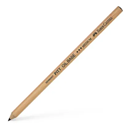 Масляный карандаш Faber-Castell, , средний, Чёрный Средний,  (112603)