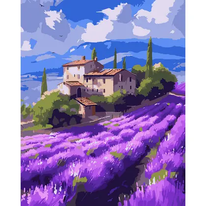 Картина по номерам Santi, 40*50 см., Прованс, (955750)