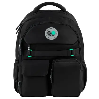 Шкільний рюкзак GOpack Чорний, (GO26-183M-3)