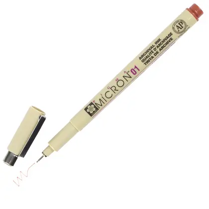 Линер Sakura Pigma Micron, (0.1) 0,25 мм., , Коричневый, PIGMA Micron (XSDK01#12)