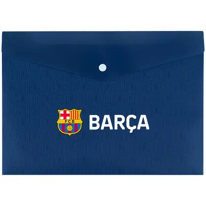 Папка на кнопці KITE А4 FC Barcelona (BC25-244)