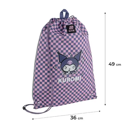 Сумка для обуви KITE, Kuromi, (HK25-600L-2)