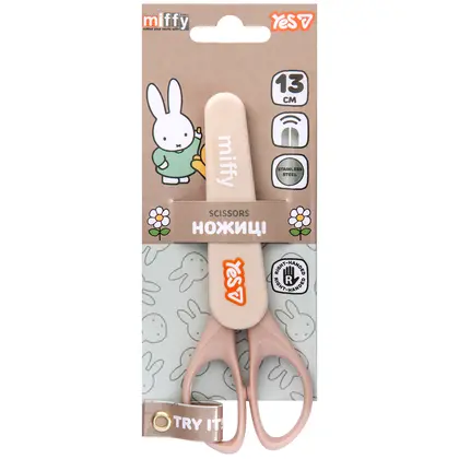 Ножиці дитячі YES 13 см. у футлярі, Miffy (480491)