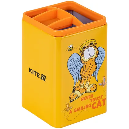 Подставка для ручек KITE, Garfield, квадратный, (GF25-105)