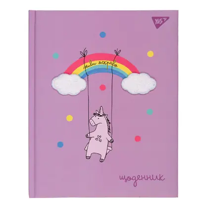 Шкільний щоденник YES А5 твердий, Live bright (911516)