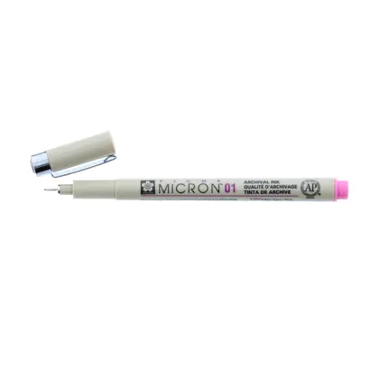 Линер Sakura Pigma Micron, (0.1) 0,25 мм., , Розовый, PIGMA Micron (XSDK01#21)