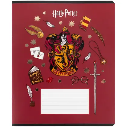 Зошит шкільний KITE 12 аркушів клітинка, Harry Potter (HP26-232)