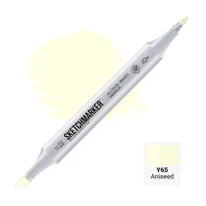 Маркер художественный SketchMarker, 2 пера, , ,  (SM-Y065)