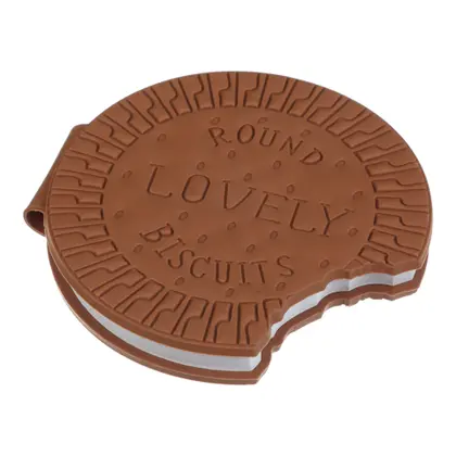Блокнот Zibi 90*90 мм., 80 аркушів ароматизована обкладинка Soft touch, BISCUIT (ZB.12470-18)