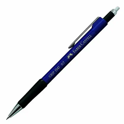 Механічний олівець Faber-Castell TK-FINE GRIP 0,7 мм. для письма, Синій металік, (134751)